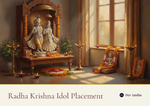 Radha Krishna Idol Placement at Home: A Vastu Guide