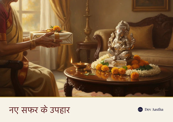 सेवानिवृत्ति उपहार: चाँदी की परत वाली मूर्ति और गिफ्ट, नए सफर के लिए