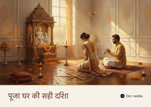 पूजा घर किस दिशा में होना चाहिए? घर के मंदिर और मूर्ति की सही दिशा (वास्तु गाइड)