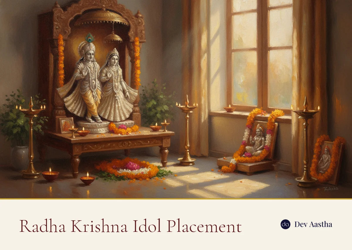 Radha Krishna Idol Placement at Home: A Vastu Guide