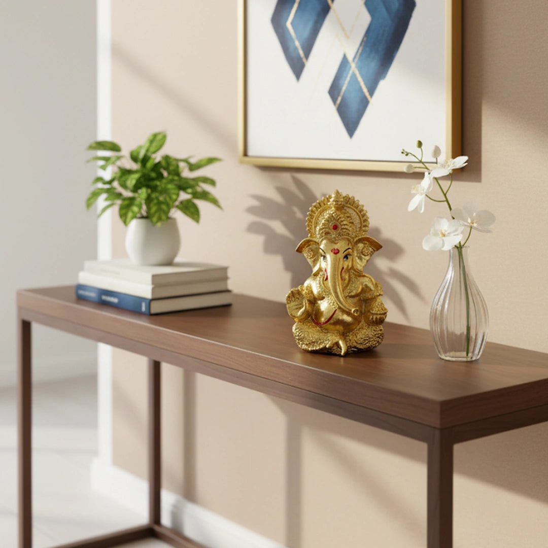 Ganesha Gold finsh idol