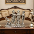 Ram Darbar Silver-Plated Idol