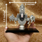 Balaji Idol – Lord Venkateswara Silver-Plated