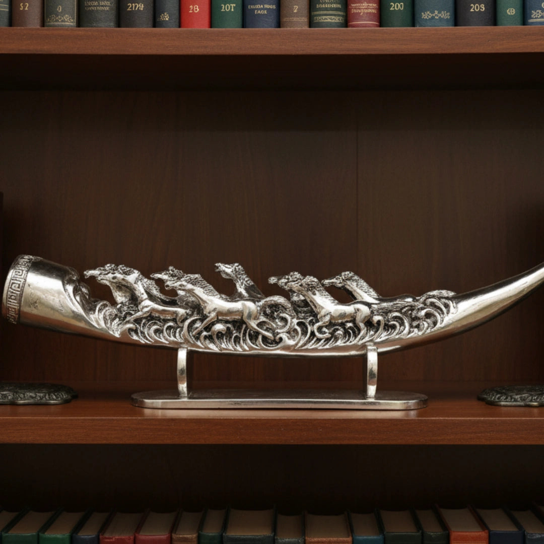 7 Running Horses Silver-Plated Secondary image