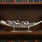 7 Running Horses Silver-Plated