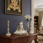 Adiyogi Shiva Silver-Plated Idol