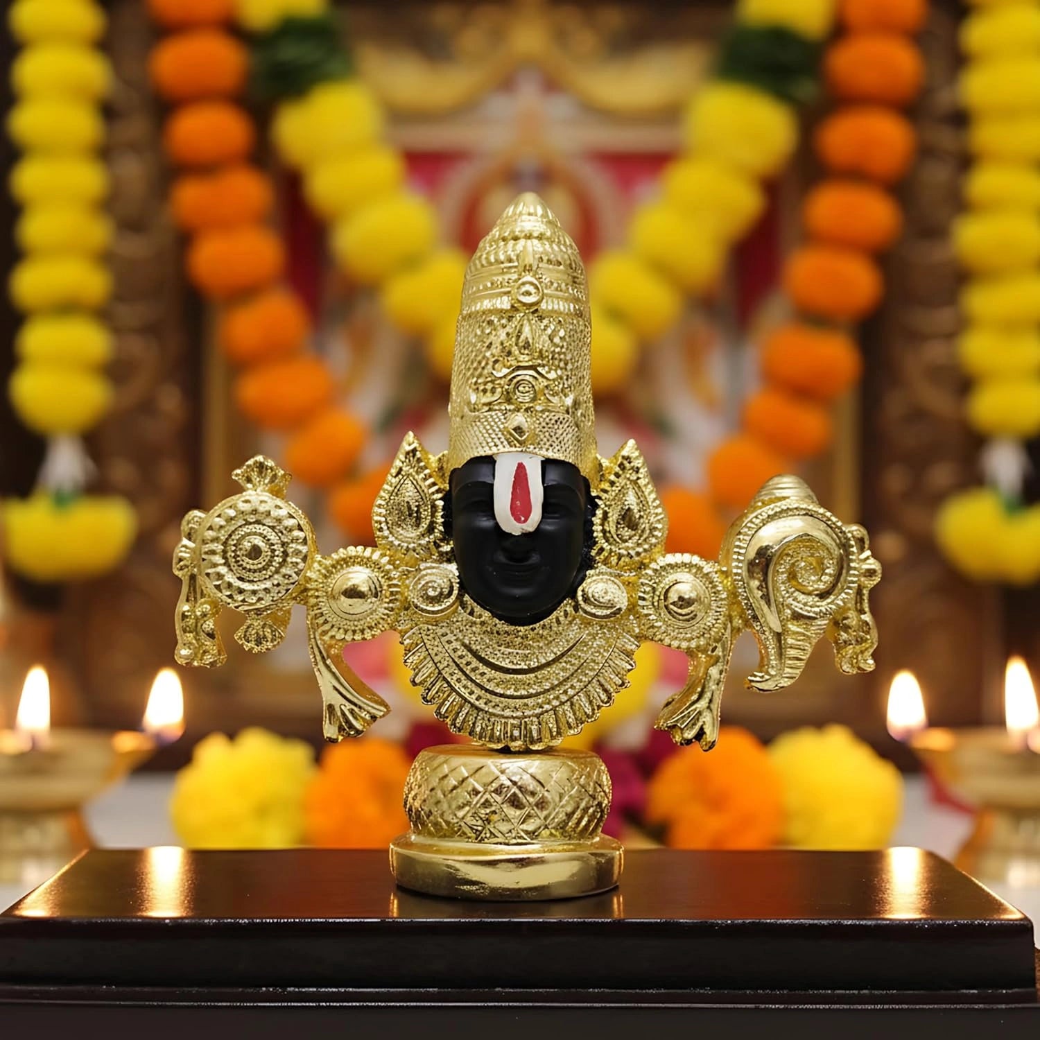 Lord Venkateswara Idol – Tirupati Balaji Statue for Home Temple