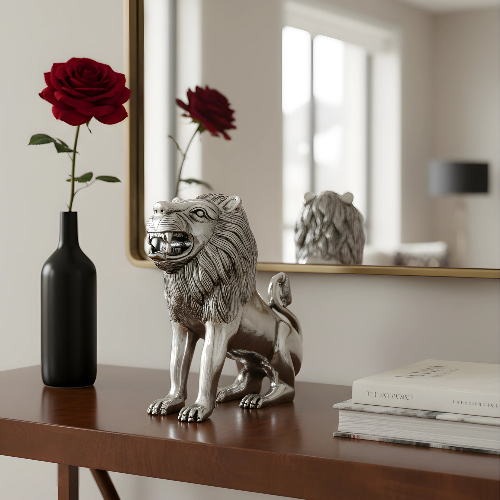 Majestic Lion Silver-Plated Main image