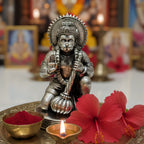 Lord Hanuman Silver-Plated Idol