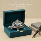 Ashta Lakshmi Tortoise Idol 999 Silver-Plated