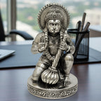 Lord Hanuman Silver-Plated Idol