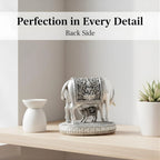 Kamdhenu Cow Silver Plated Idol