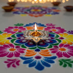 Lotus Diyas | Set of 2 Diyas |Silver Plated