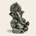 Lord Ganesha Idol – Silver-Plated