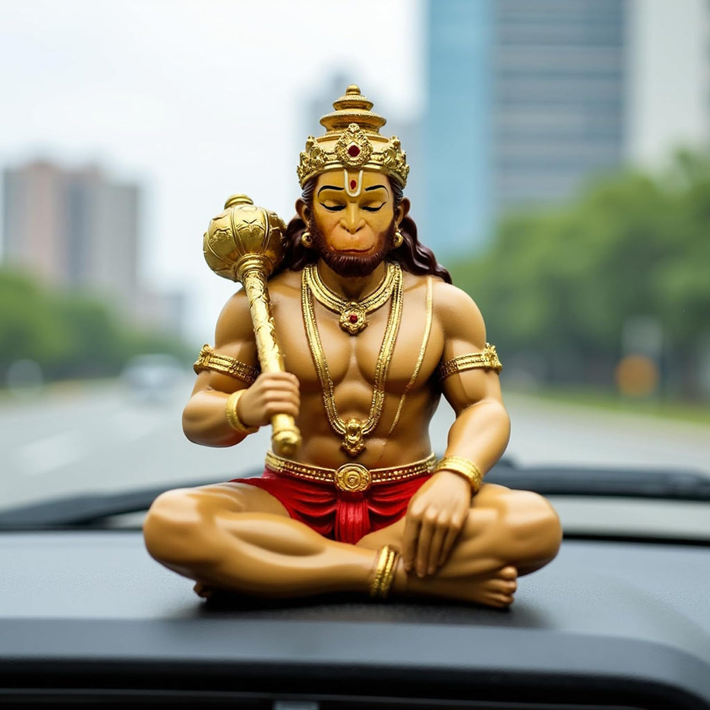 Dev Aastha Panchmukhi Hanuman idol with certificate of authenticity