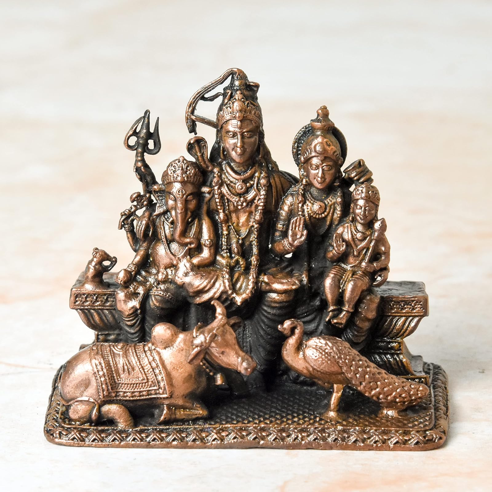 Dev Aastha Shiv Parivar Shivling idol in premium gift packaging