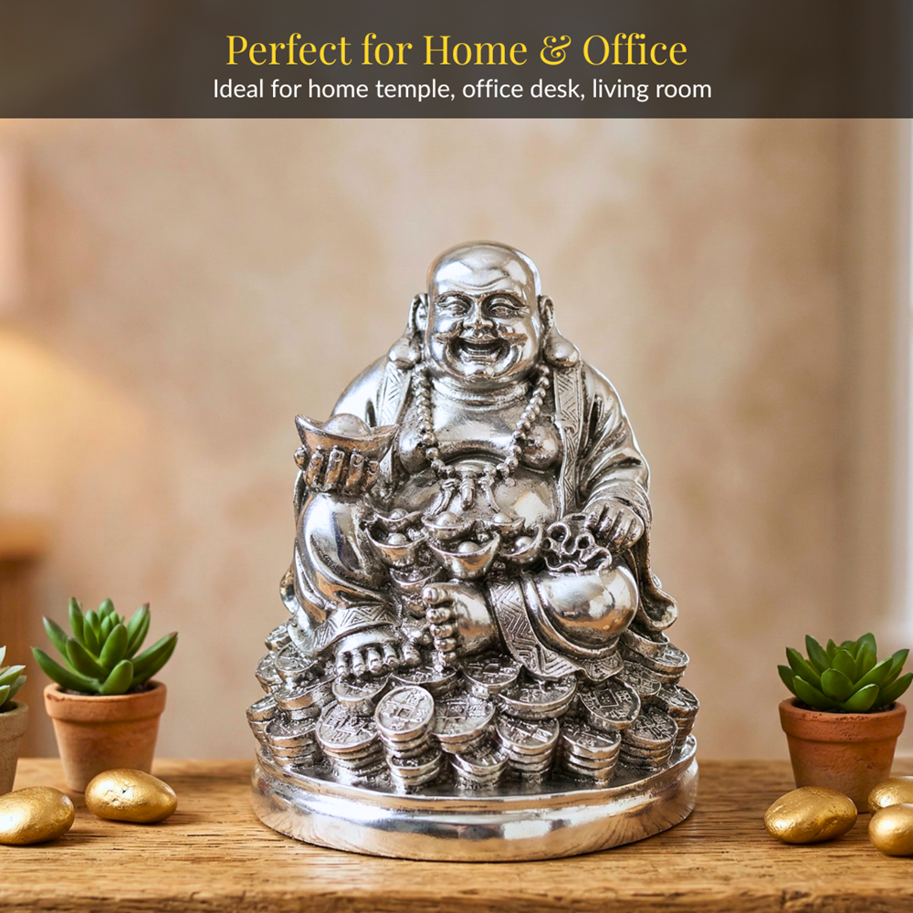 Buddha Silver Statue 5.5