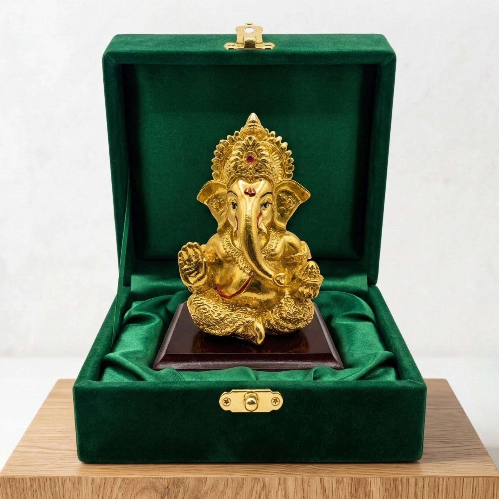 Ganesha Gold-Plated Idol | Standard (3.7") Main image